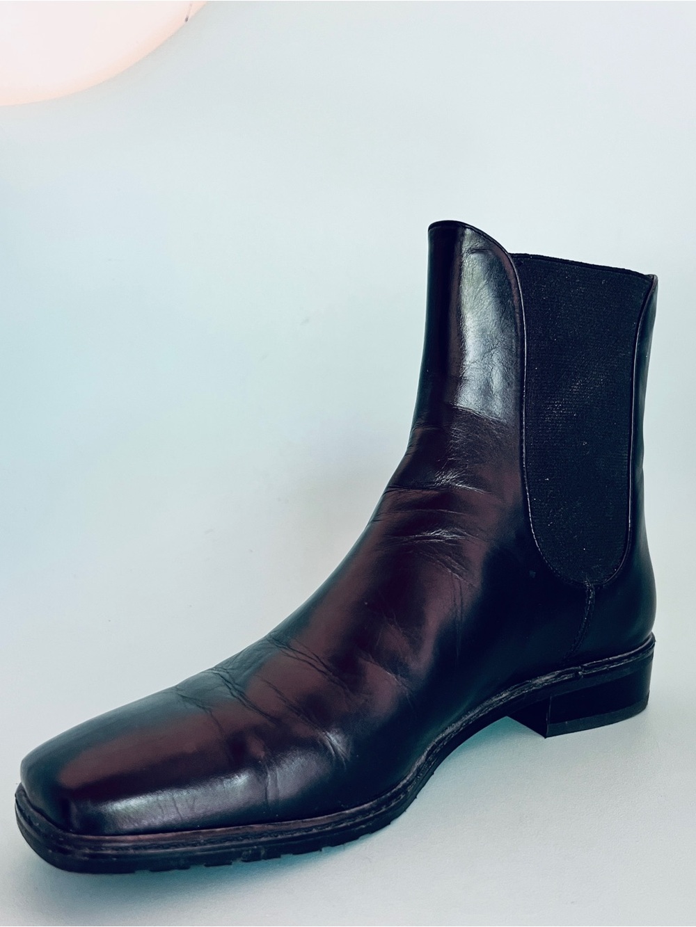 Stuart Weitzman Black Leather Chelsea Boot NWT